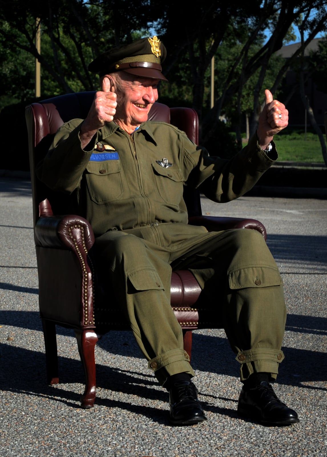 Retired Gail Halvorsen in Charleston on June 15, 2012.